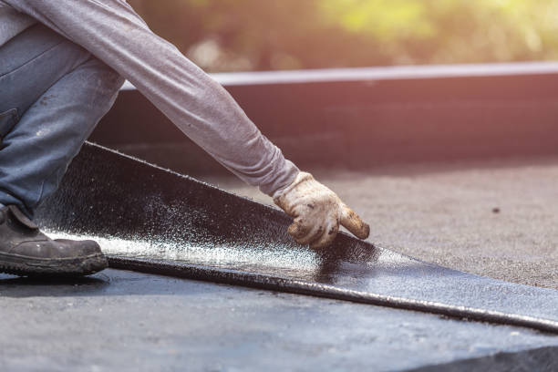 Professional Basement Waterproofing technician working in Somers Point, NJ